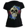Playera PRISON ART Calavera con Rosas (Mujer)