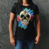 Playera PRISON ART Calavera con Rosas (Mujer) - Image 5