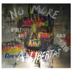 Cuadro Pintado PRISON ART (No more walls)