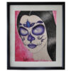 Cuadro Tatuado Prison Art (Catrina morada)
