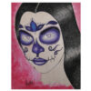 Cuadro Tatuado Prison Art (Catrina morada) - Image 2