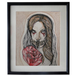 Cuadro Tatuado Prison Art (Silencio)
