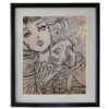 Cuadro Tatuado Prison Art (Woman)