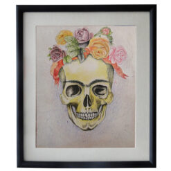 Cuadro Tatuado Prison Art (Corona de flores)