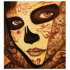 Cuadro Pintado PRISON ART (Catrina)