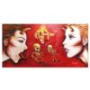 Cuadro Pintado PRISON ART (Red)