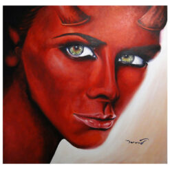 Cuadro Pintado PRISON ART (Diabla)