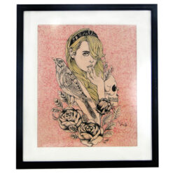 Cuadro Tatuado Prison Art (Mujer)