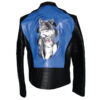 Men Jacket Prison Art (Wolf)