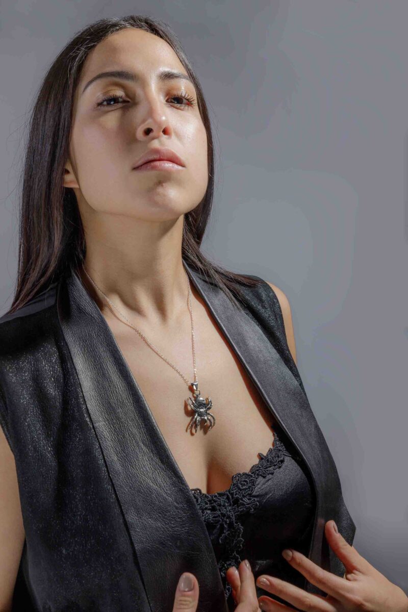 Dije Araña de Plata