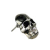 Aretes de calavera de plata - Image 2