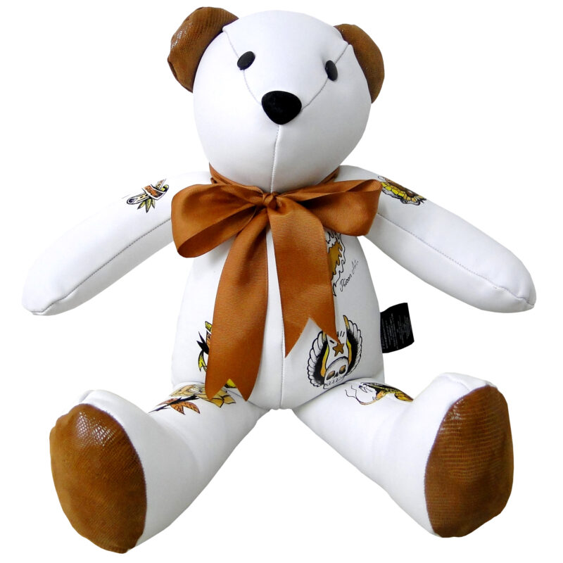 Artie leather bear - Lucky