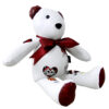 Artie leather bear - Evil garnet - Image 3