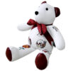 Artie leather bear - Evil garnet - Image 2