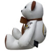 Artie leather bear - Dark Beer - Image 2