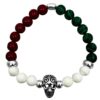 Pulsera de piedra natural con plata
