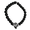 Pulsera de piedra natural con plata - Image 2