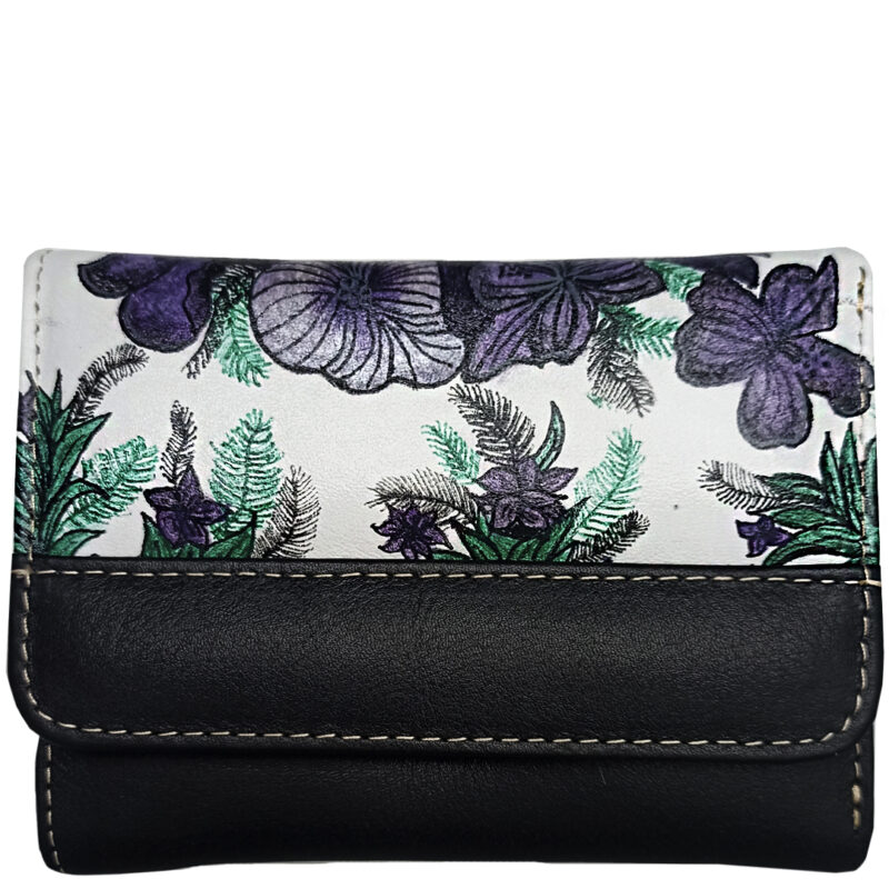 Monedero Flora Tatuado