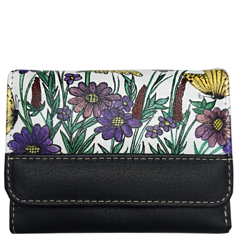 Monedero Flora Tatuado