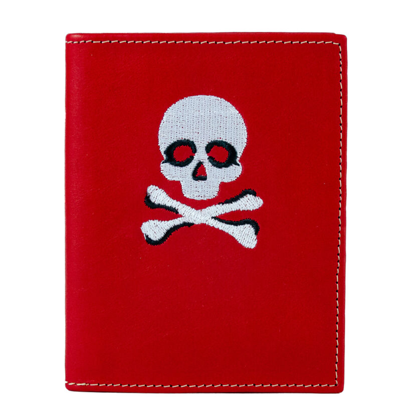 PORTA PASAPORTE COLORS ROJO / BLANCO